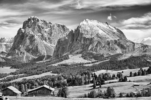 Und da hinten die Berge