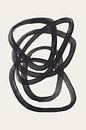 Black Ink Spirals von Ejaaz Haniff Miniaturansicht
