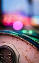 Bokeh paars roze en groen van Stadspronk thumbnail