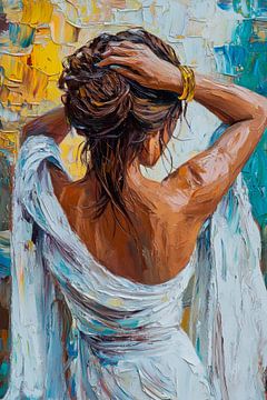 Dame élégante sur Poster Art Shop