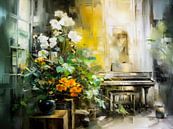 Piano in de serre van Max Steinwald thumbnail