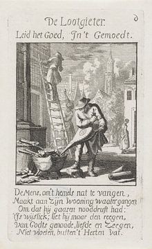 Jan Luyken, Loodgieter, 1694 van Atelier Liesjes