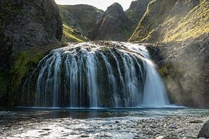 Chute d'eau de Stjörnafoss Kirkjubæjarklaustur en Islande