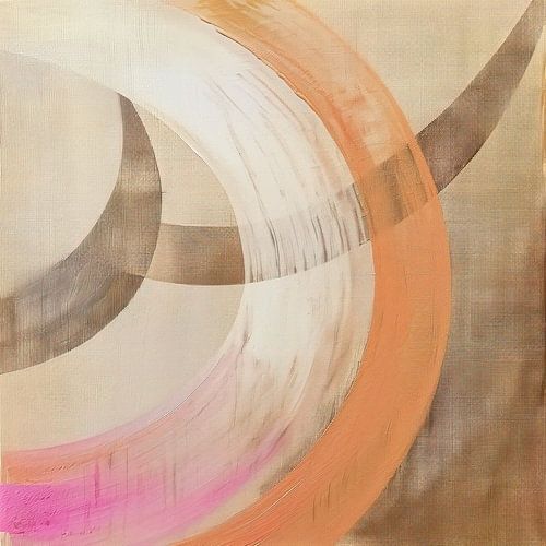 Peinture abstraite simple