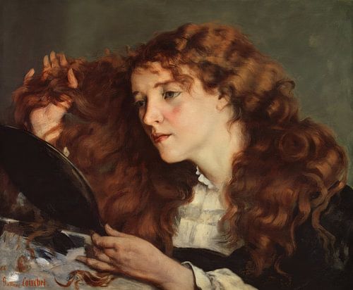 Jo, het mooie Ierse meisje - Gustave Courbet