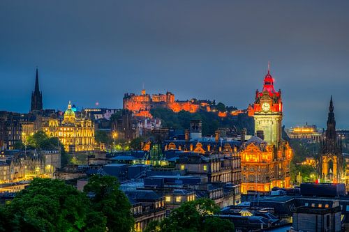 Edinburgh Calton hill viewpoint van Mario Visser