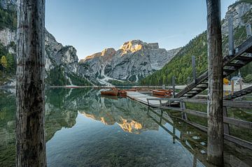 Pragser Wildsee (oder Pragser Wildsee) von Sander Huibers