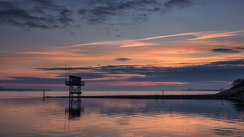 Zonsopkomst Grevelingenmeer 