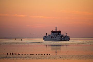 Op weg naar Ameland van Evert Jan Kip