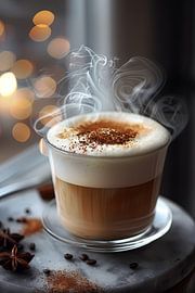 cup of coffee or cappuccio by Egon Zitter