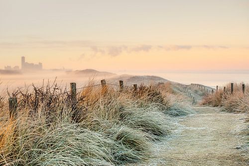 Zonsopkomst bij Vlissingen Zeeland.