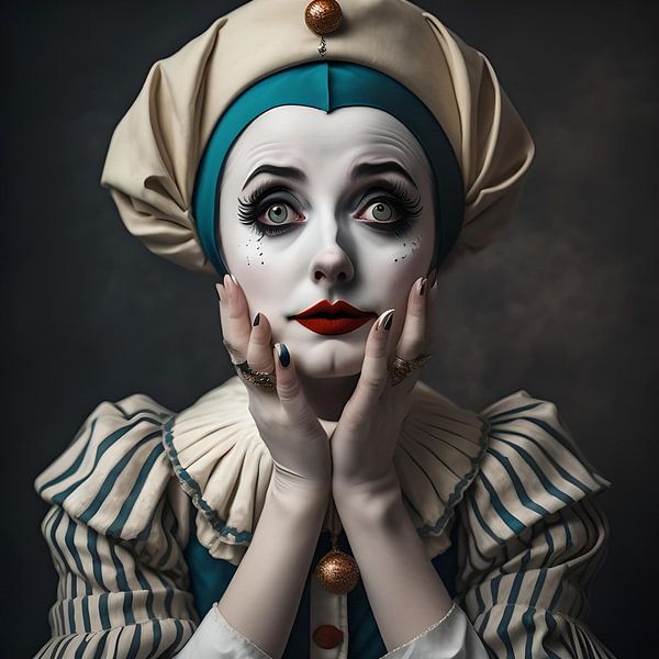 Pierrot focus van Gert-Jan Siesling