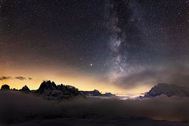 Dolomiten unterm Sternenhimmel von Daniela Beyer