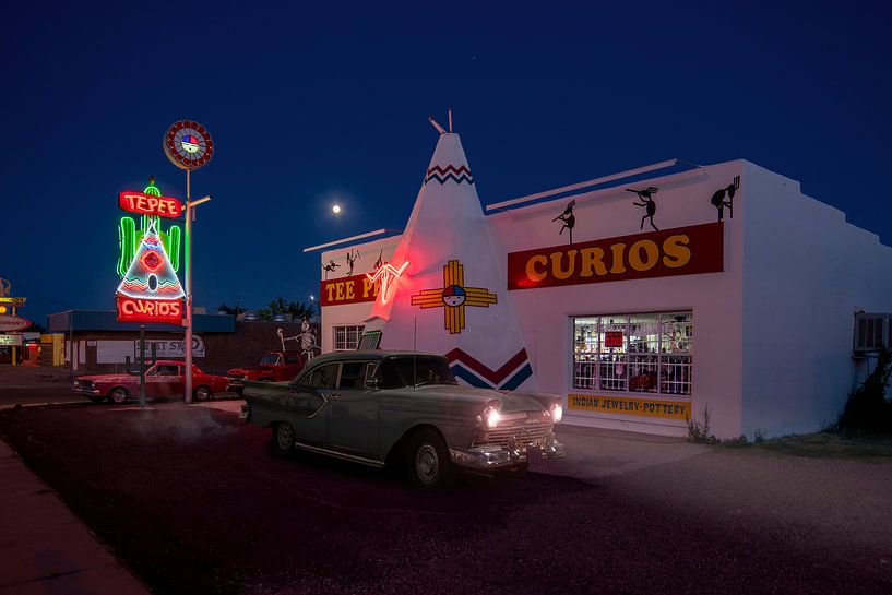 Route 66 Stimmungsplatte von Humphry Jacobs