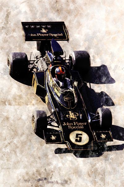 Emerson Fittipaldi, JPS Lotus von Theodor Decker
