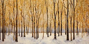 Winterlicher Wald
