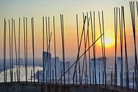 Coucher de soleil sur Bangkok