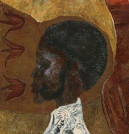 donkere man 'en profil' van Sofie