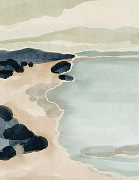 Verträumter Blick aufs Meer