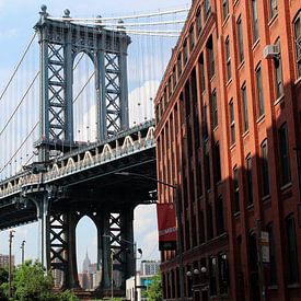 Manhattan-Brücke New York von Berg Photostore