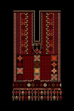 Modèle d'ornement Tatreez 87 sur Richard Laschon