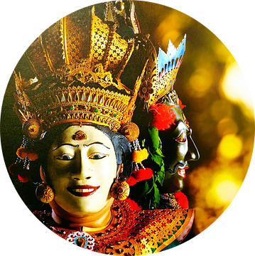 Bali Dansers II Barong van Eduard Lamping
