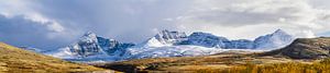 Verschneite Berge in Rondane von Johan Zwarthoed