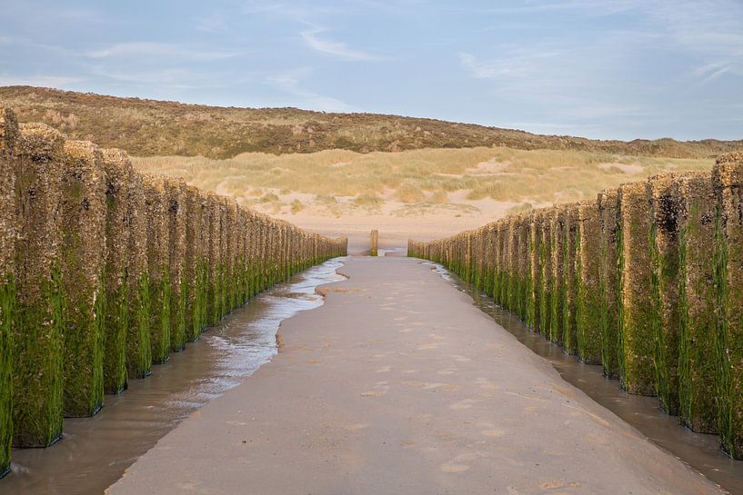 Zeeland strand golfbrekers 3 par John Ouwens