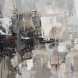 Modern minimalistisch design van Abstract Schilderij