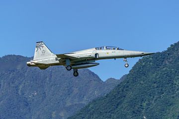 Northrop F-5F Tiger II van de Taiwanese luchtmacht. van Jaap van den Berg