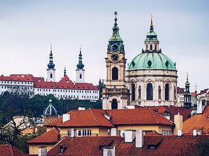 Prager Kleinseite – St.-Nikolaus-Kirche und Kloster Strahov. von Alexander Voss