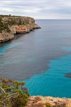 Falaise à Cala Llombards sur t.ART