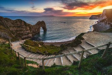 The stairs to the sunset by Loris Photography