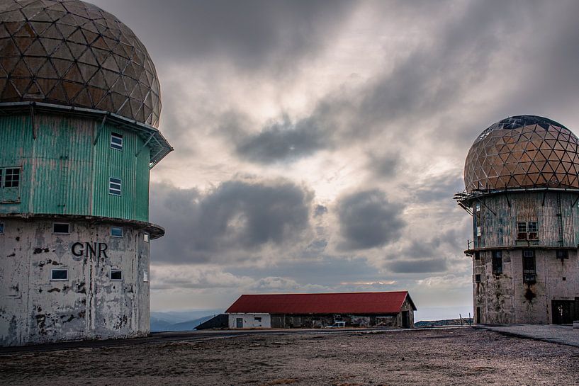 Old NATO Radar Station Torre in Parque Natural da Serra da Estrela in Portugal. by Daan Duvillier | Dsquared Photography