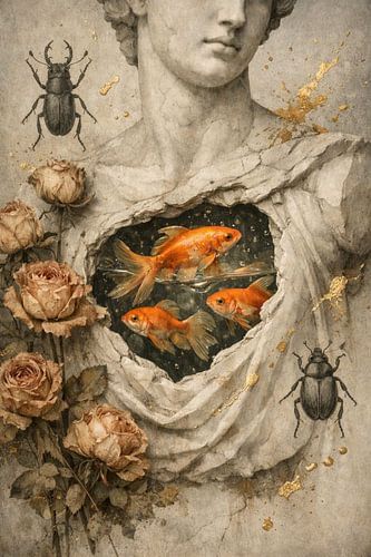 Innerlijk aquarium van de ziel