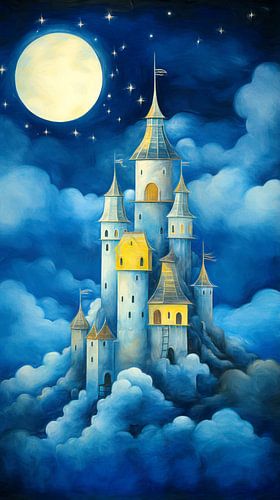 Un château dans les nuages sur Jutta Maria Pusl