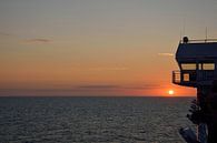 Zonsondergang veerboot van Frank's Awesome Travels thumbnail