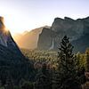 Yosemite Valley bij zonsopgang van Thomas Klinder