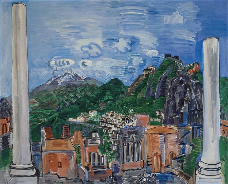 The ancient theatre in Taormin by Peter Balan