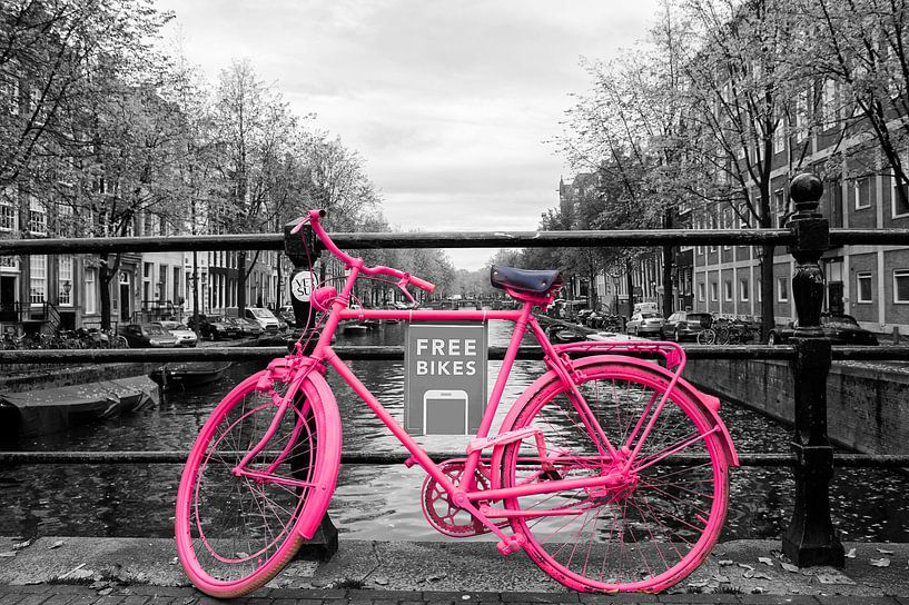 Das Fahrrad in Amsterdam von Brian Morgan