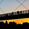 Hoge Brug Maastricht zonsondergang van Anita Martin, AnnaPileaFotografie