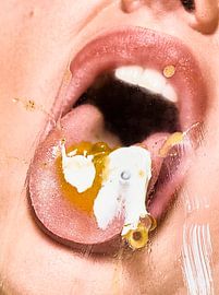 Lick it and it's yours CREAM by Saskia de Wal