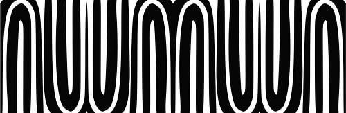 Scandinavisch Regenboog Panorama BW