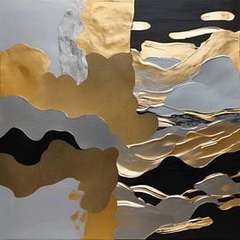 Gold Edition - 01  Love Abstrakt Pop Art  - Felix von Altersheim - Kooperation Team W 32 von Team W 32 Gallery