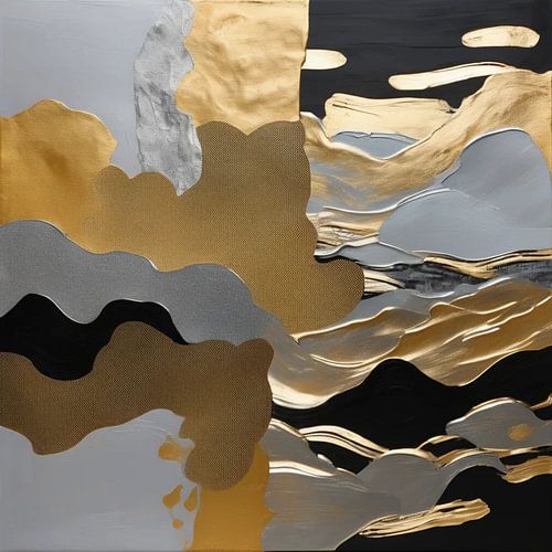 Gold Edition - 01 Love Abstract Pop Art - Felix von Altersheim - Cooperation Team W 32