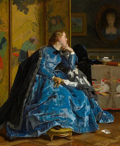 Een hertogin, Alfred Stevens