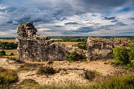 Les montagnes du Harz sur Ria Overbeeke