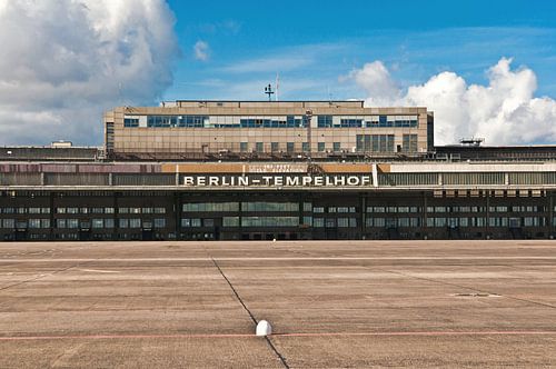 The former, disused Berlin-Tempelhof Airport