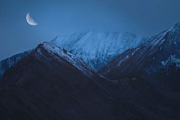 Nacht in de Alpen van Thomas Heitz