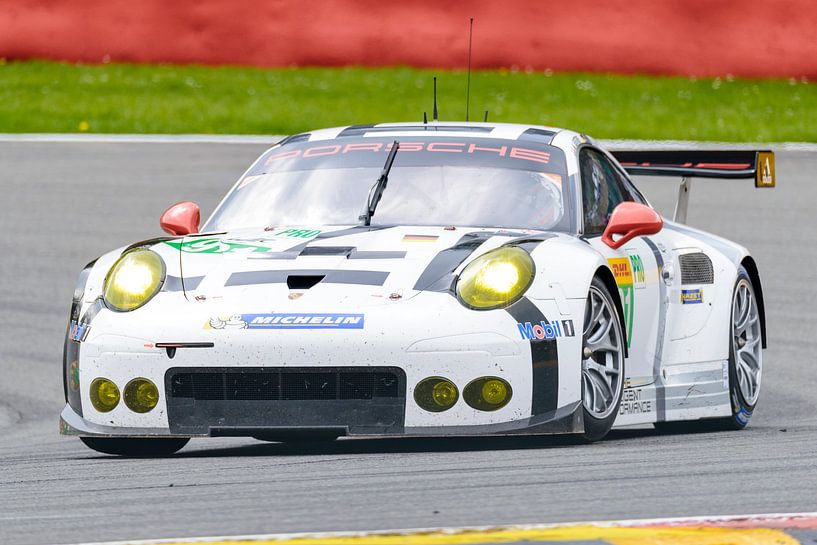 Porsche Team Manthey Porsche 911 RSR racecar at Spa-Francorchamps by Sjoerd van der Wal Photography